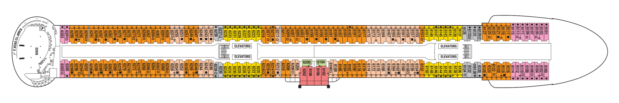 Deck 6 plan